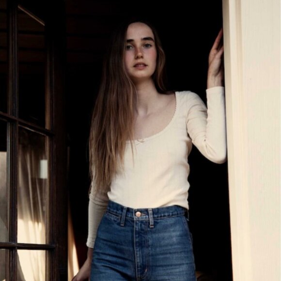 Doen Romy Tee Ivory - Picture 1 of 5